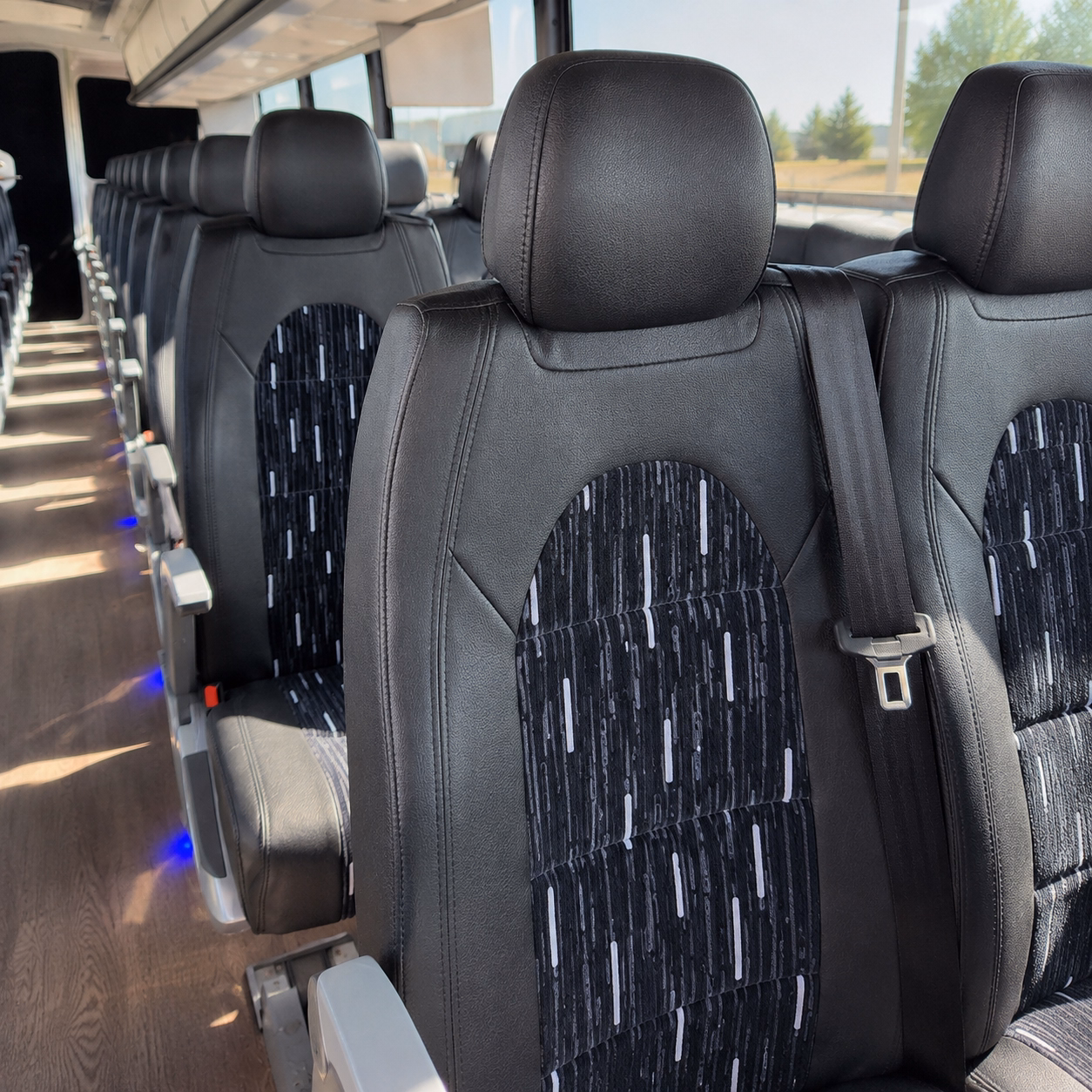homestead sporting event transportation onboard seating
